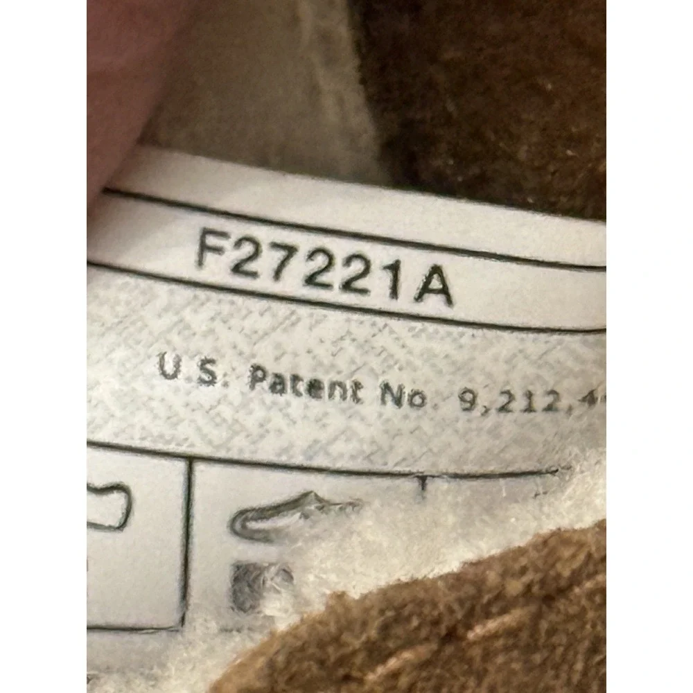 UGG Baby Girls Chestnut Keelan Sherpa Lined Boots SZ 02/03 EUC‎